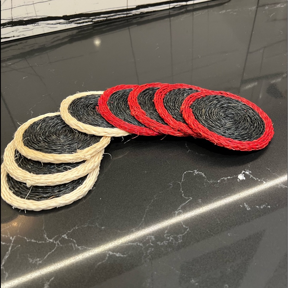 Hand Brided Coasters